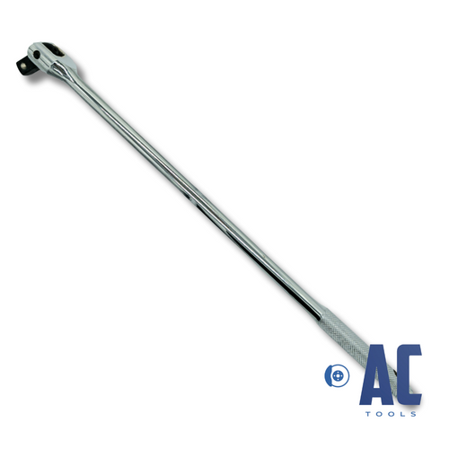 Maneral 1/2 de 430mm de longitud articulado, fabricado en Cromo Vanadio, alargo.