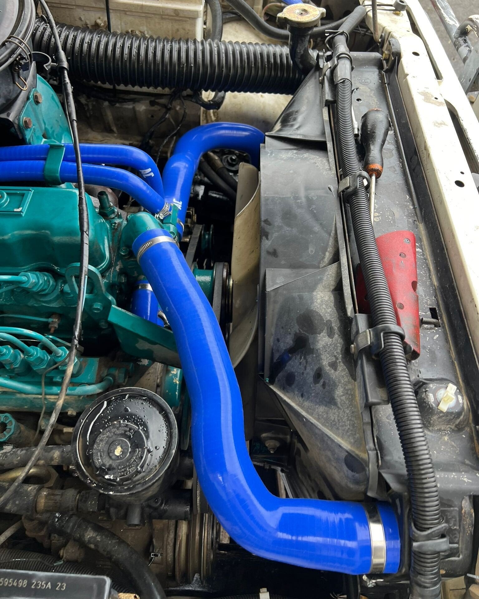 Juego Completo de Manguitos de Agua para Nissan Patrol K160 SD33 SD33T - 14