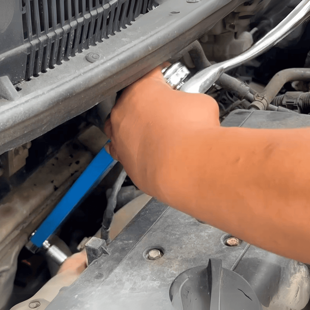 Llave Extensora Especial 40cm para Carraca con 4 Adaptadores – Espacio reducidos - 3