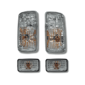 Pack Intermitentes Delanteros + Intermitentes Aleta Blancos Nissan Patrol Y60 GR