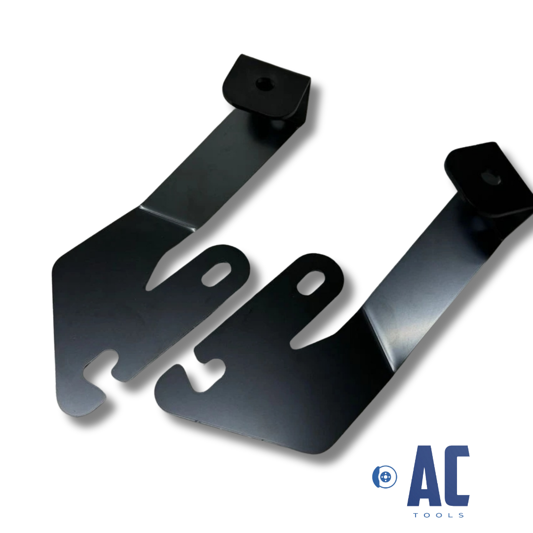 Soportes para montar faros led cuneteros en Porsche Cayenne 955 957 - 5