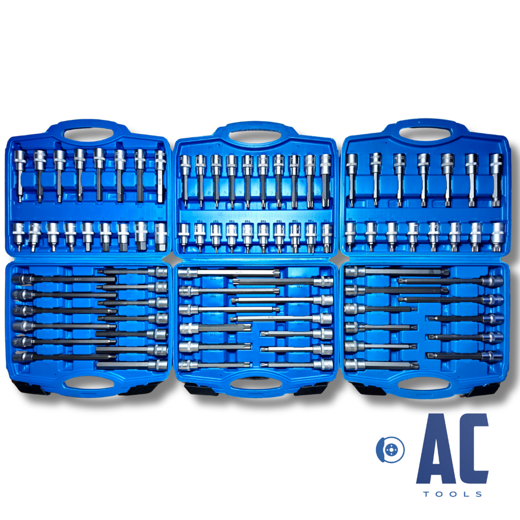 Juego Profesional 3 Maletines medida 1/2 De Torx, Allen y XZN SPLINE 88 Piezas - 4