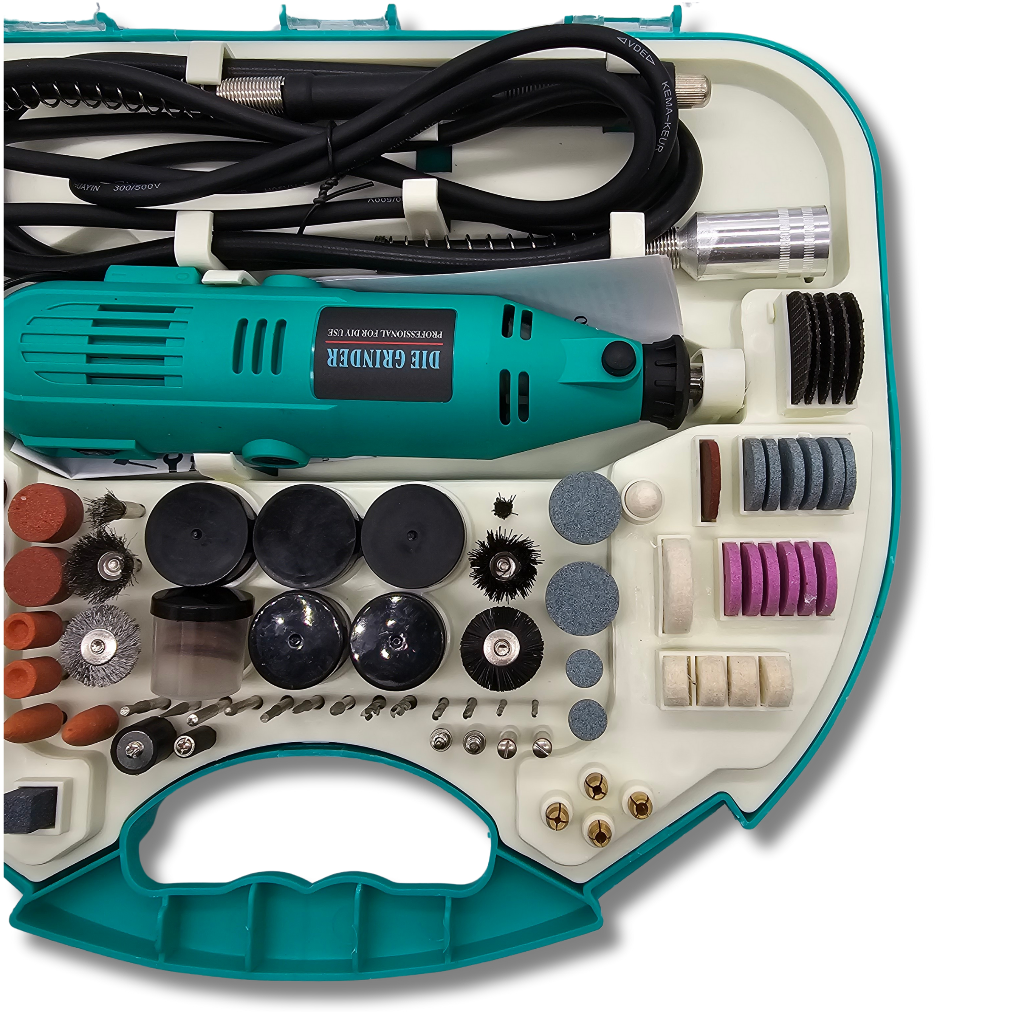 Multiherramienta Tipo Dremel + 210 Accesorios 220V - 3