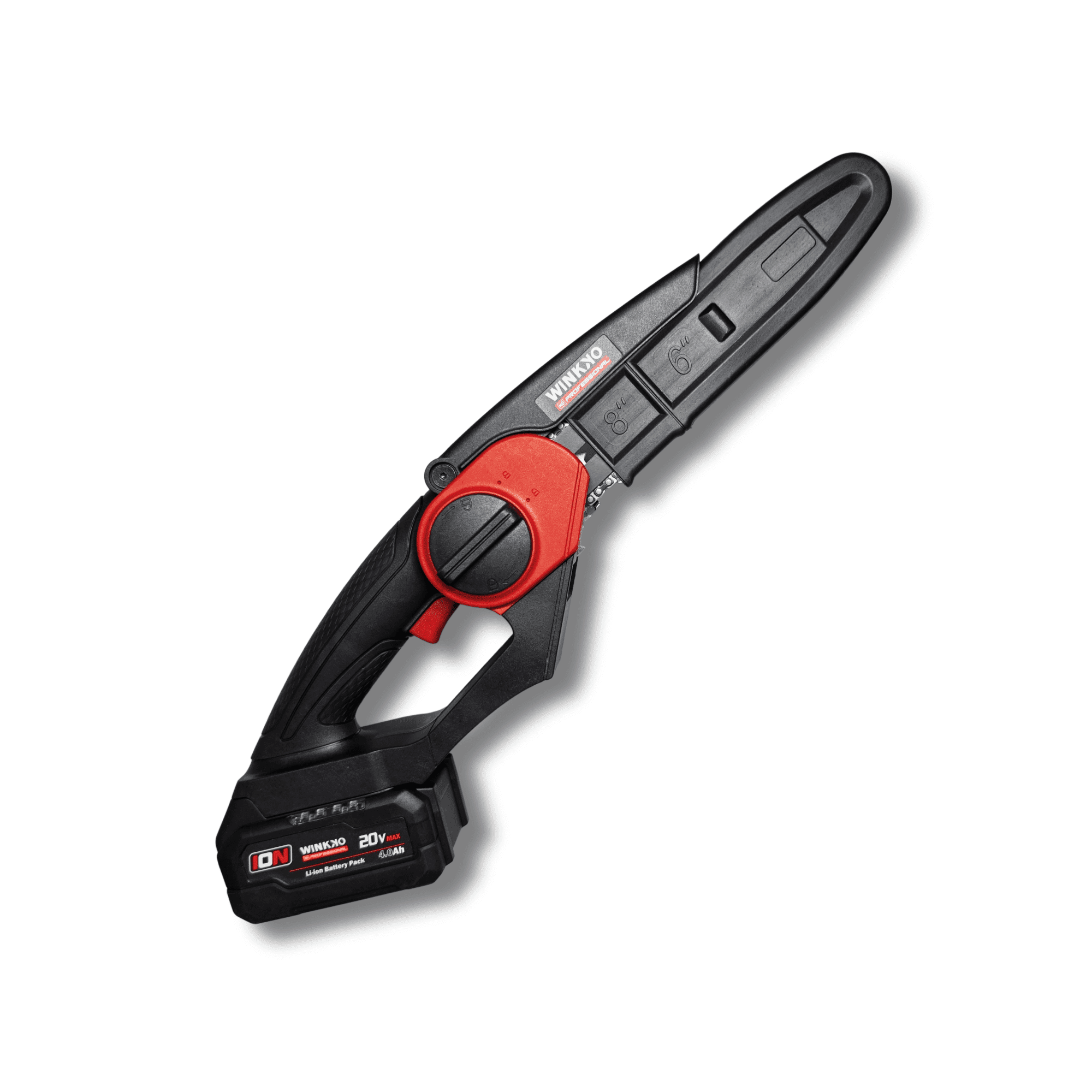 Motosierra Eléctrica 8” Compacta 20V Brushless con Batería 4.0Ah y Cargador - 3