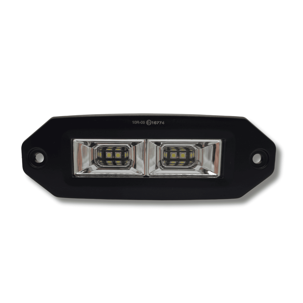 Foco LED 5" 40W Empotrable IP67 6000K 12–24V con Junta y Tornillería